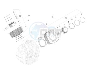 V9 Roamer 850 (EMEA) drawing Cylinder - Piston