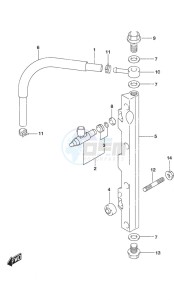 DF 115A drawing Fuel Injector