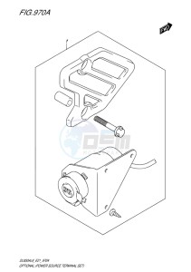 DL650 ABS V-STROM EU drawing OPTIONAL (POWER SOURCE TERMINAL SET)