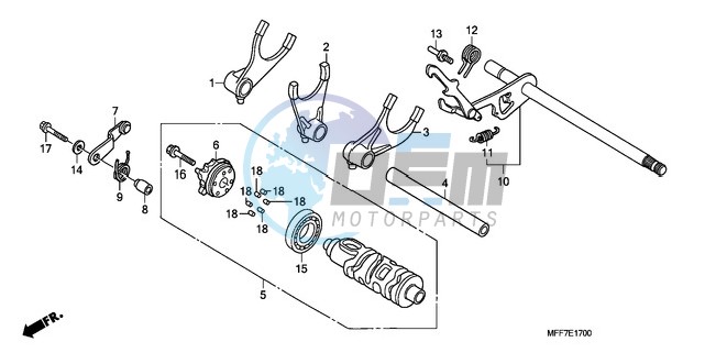 GEARSHIFT DRUM