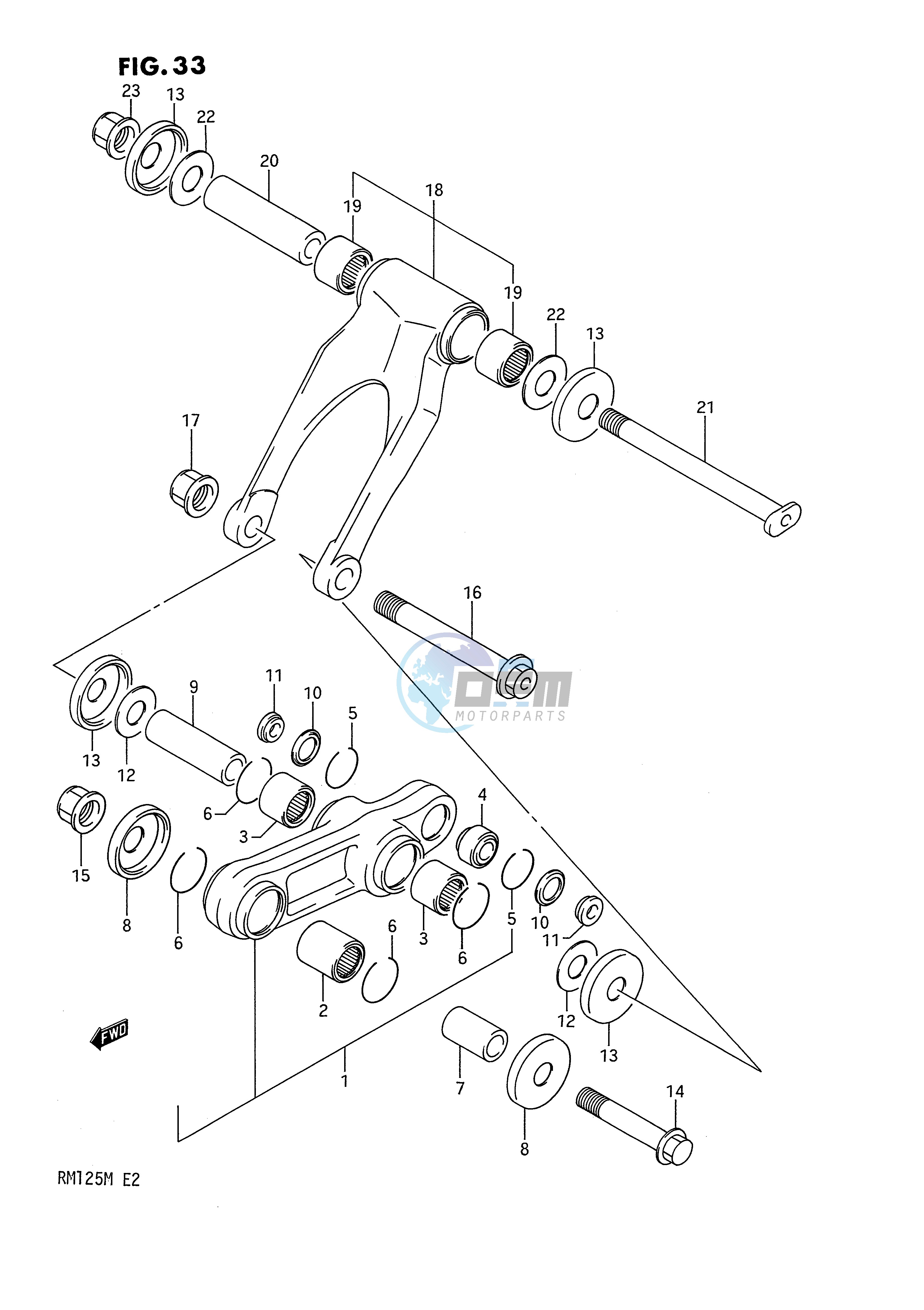 CUSHION LEVER (MODEL K)