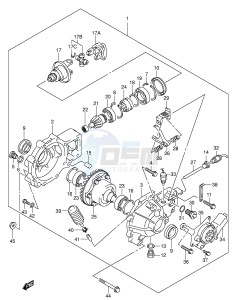 LT-A500F (E3-E28) drawing FINAL BEVEL GEAR (FRONT) (MODEL K3)