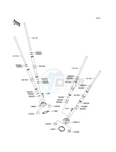 VN 2000 A [VULCAN 2000] (A6F-A7F) A6F drawing PUSH ROD