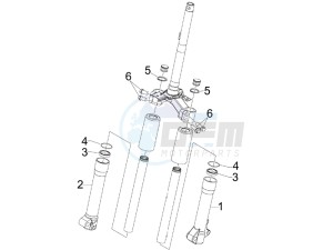 Liberty 50 2t Sport (UK) UK drawing Fork components (Wuxi Top)