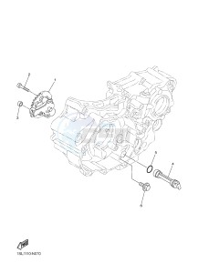 YZ450FX (B912 B913 B914 B914 B915) drawing OIL PUMP