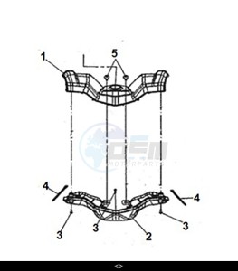 JOYRIDE 300 16" (LJ30W4-EU) (M3) drawing FR. HANDLE COVER