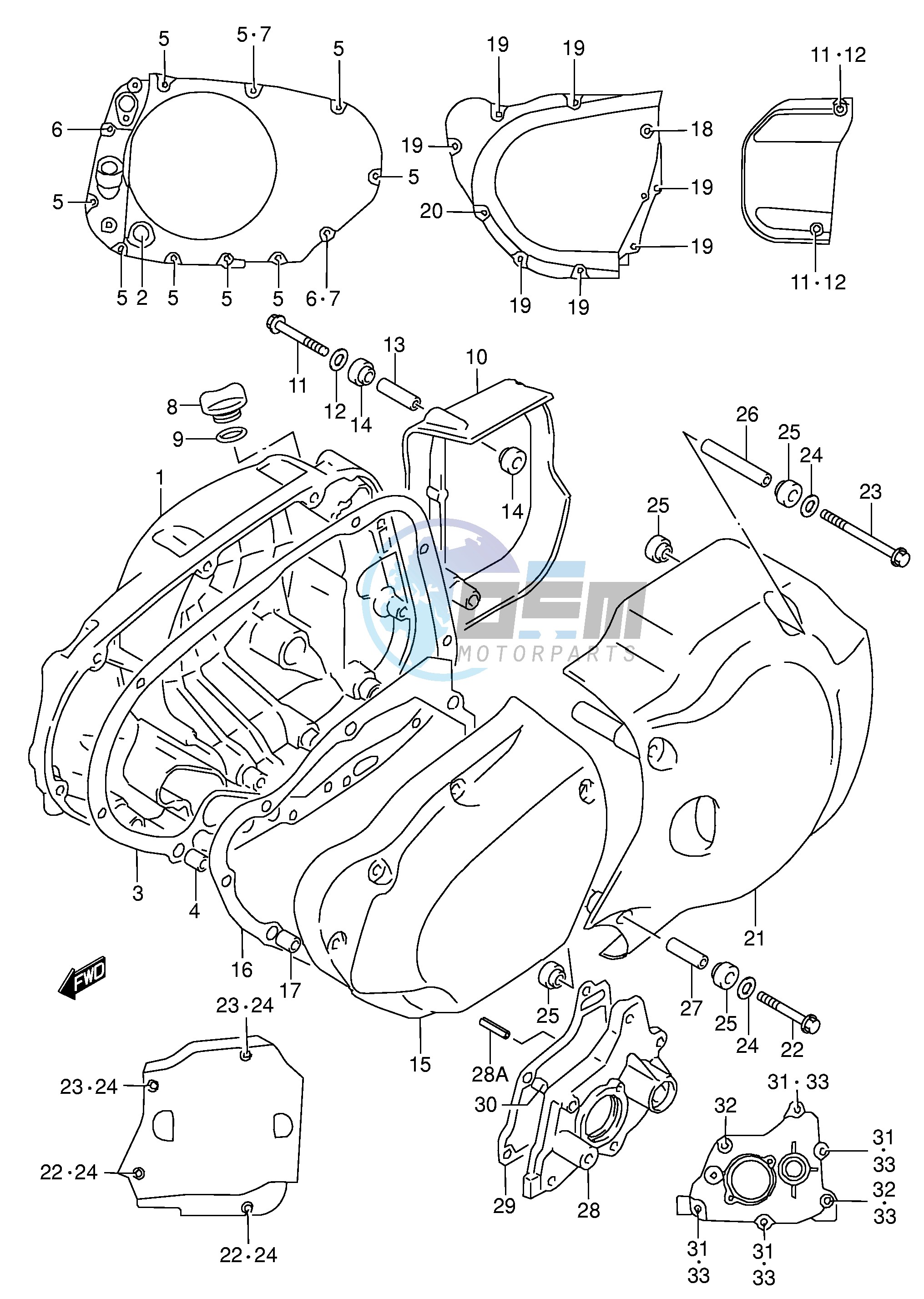 CRANKCASE COVER