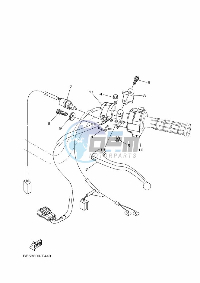 HANDLE SWITCH & LEVER