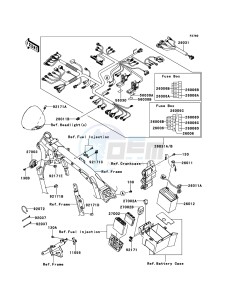 VN1700_CLASSIC_TOURER_ABS VN1700DCF GB XX (EU ME A(FRICA) drawing Chassis Electrical Equipment