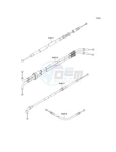 ZX 1200 A [NINJA ZX-12R] (A1) [NINJA ZX-12R] drawing CABLES