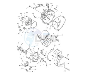 FZ8-SA 800 drawing CRANKCASE COVER