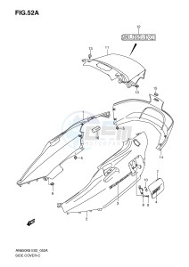 AN650 (E2) Burgman drawing SIDE COVER (AN650K8)