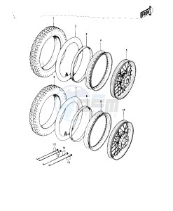 KD 80 A [KD80] (A1-A2) [KD80] drawing WHEELS_TIRES