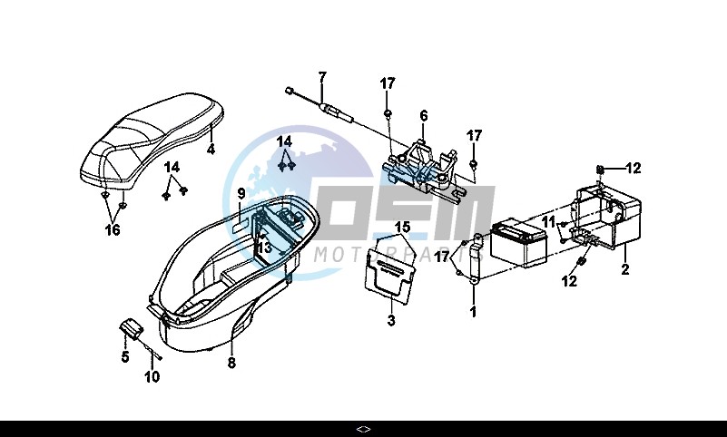 SEAT - LUGGAGE BOX