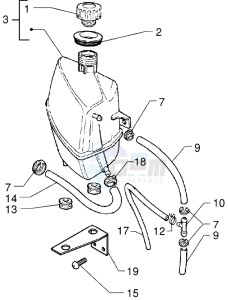 X9 125 drawing Expansion tank