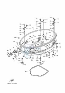 F175AETX drawing BOTTOM-COVER-1