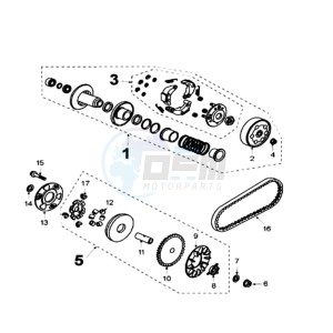 VCLIC EVP drawing CLUTCH WITHOUT SENSOR