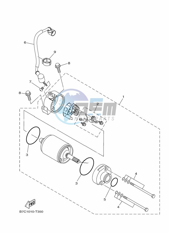 STARTING MOTOR