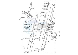 BT BULLDOG 1100 drawing FRONT FORK