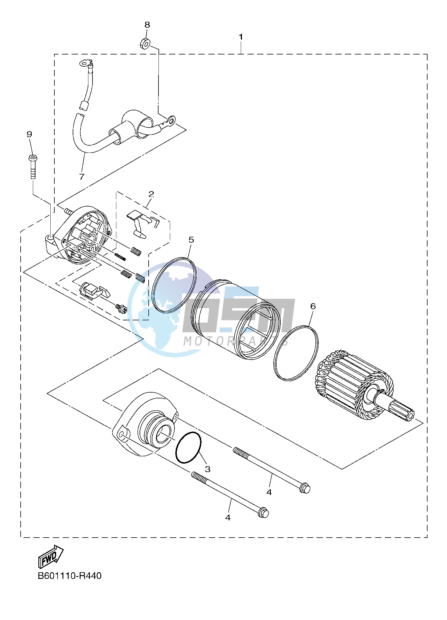 STARTING MOTOR