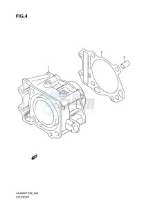 AN400 ABS BURGMAN EU-UK drawing CYLINDER