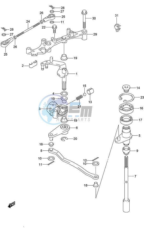 Clutch Shaft (Model: TG/ZG)