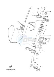 TT-R125 TT-R125LW (2CP2) drawing STEERING