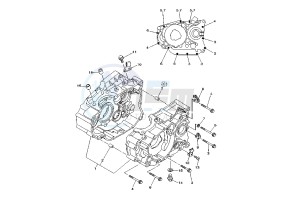 XG TRICKER 250 drawing CRANKCASE