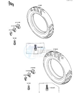 EX 500 A [EX500] (A1-A3) [EX500] drawing TIRES