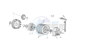 GPR R - GPR REPLICA - 50 CC EU2 drawing CLUTCH