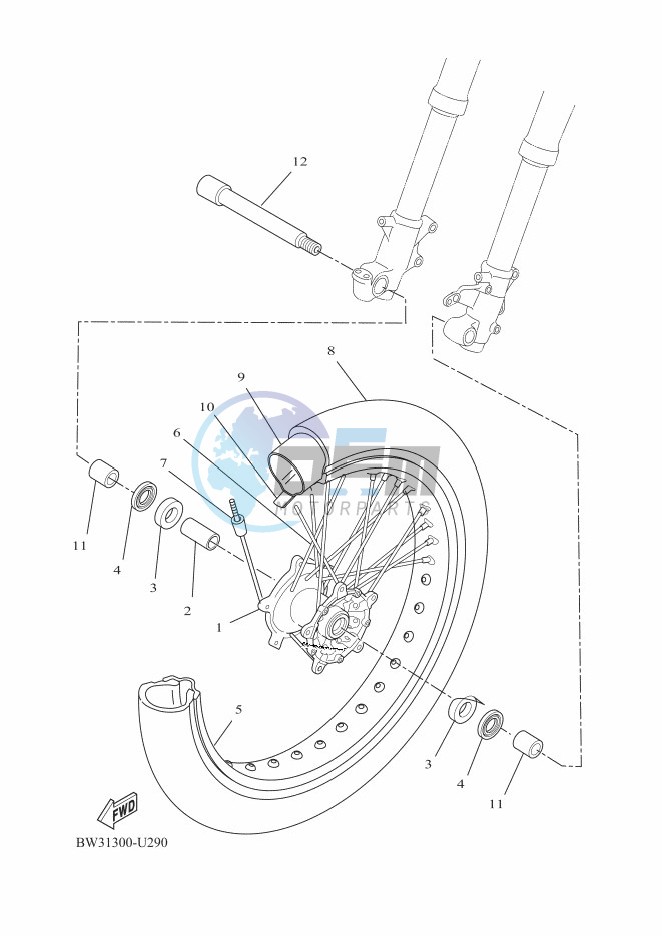 FRONT WHEEL