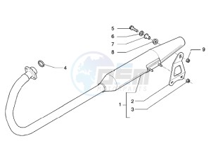 Cougar 125 drawing Silencer