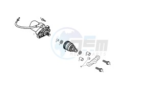 GPR NUDE SPORT - 50 CC drawing STARTING MOTOR