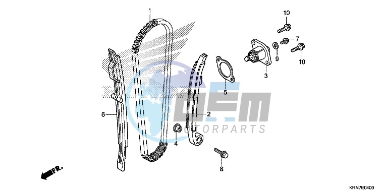 CAM CHAIN/TENSIONER