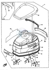 L130BETO drawing FAIRING-UPPER