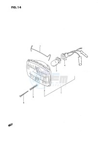 DS80 (E24) drawing HEADLAMP