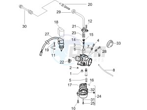 storm 50 drawing Carburetors components