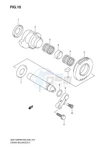 GSX1300R (E3-E28) Hayabusa drawing CRANK BALANCER