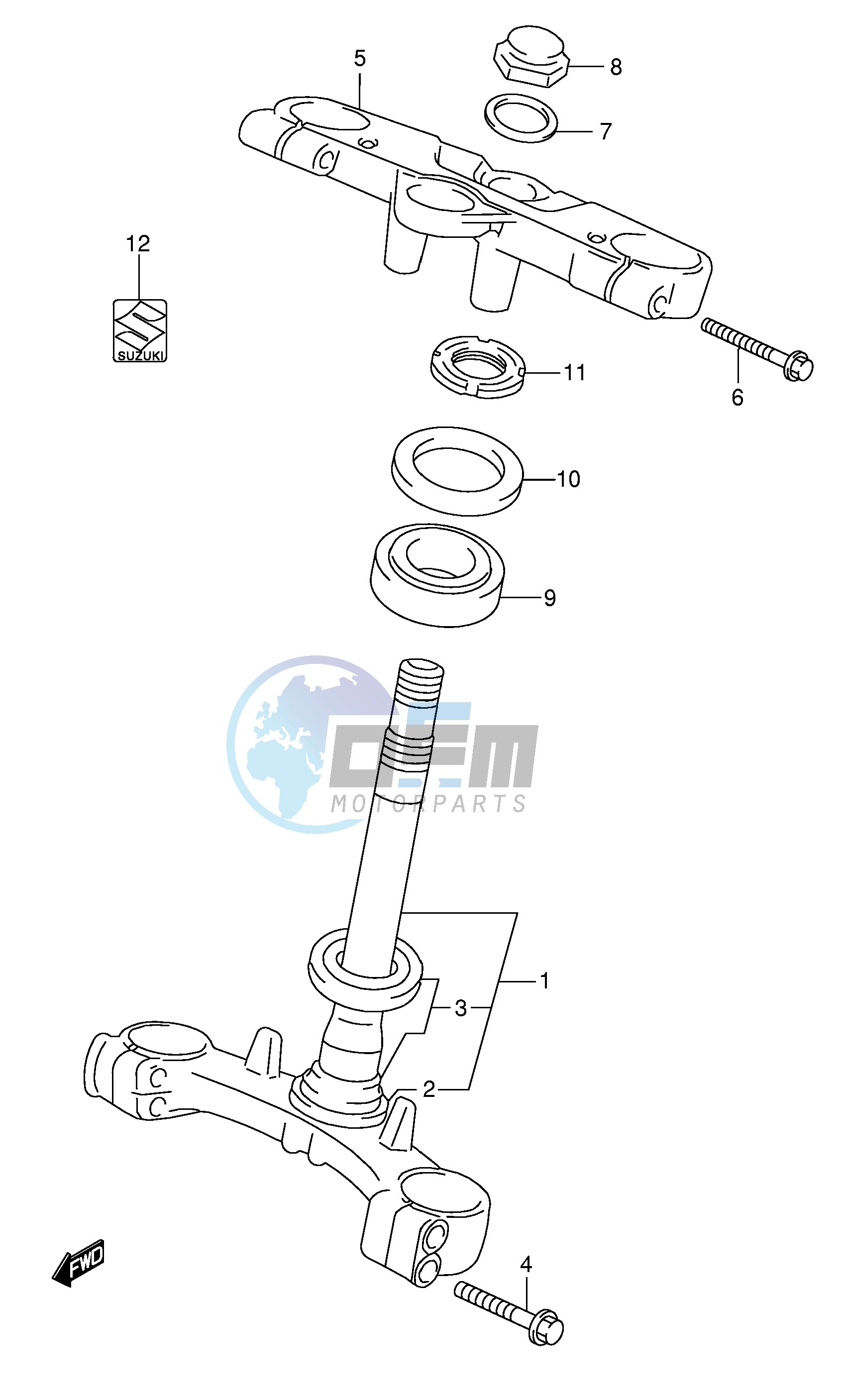 STEERING STEM