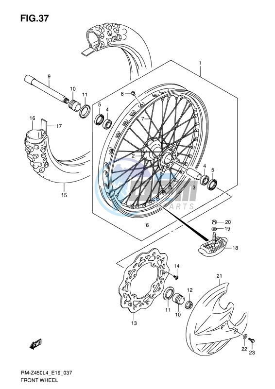 FRONT WHEEL