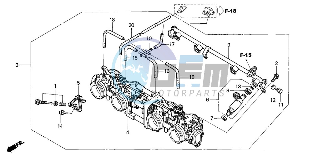 THROTTLE BODY (ASSY.)