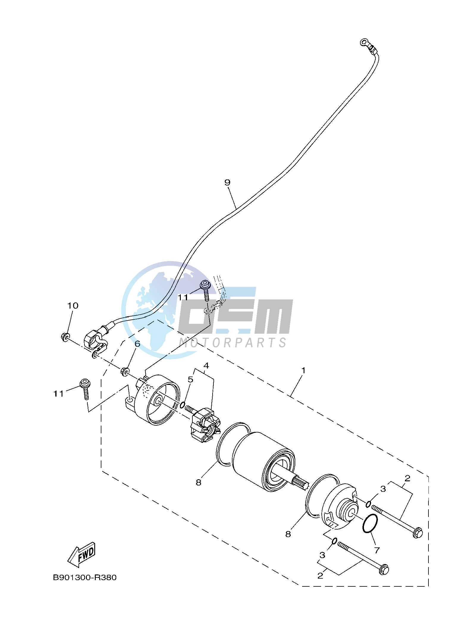 STARTING MOTOR