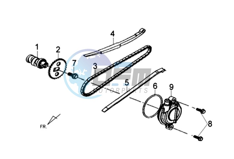 CYLINDER HEAD COVER / CAMSHAFT CHAIN