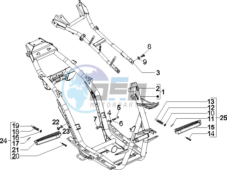 Frame bodywork