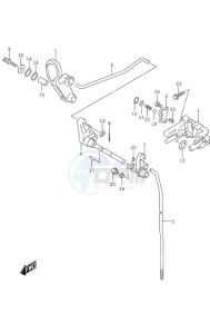 DF 30A drawing Clutch Rod - Non-Remote Control