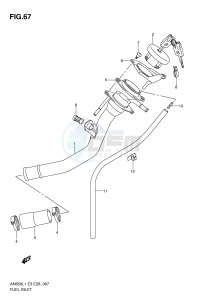 AN650 (E3-E28) Burgman drawing FUEL INLET