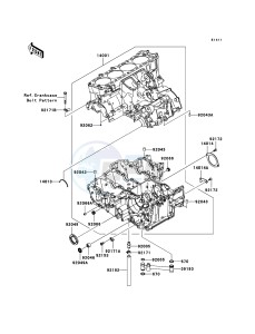 ZZR1400 ZX1400A7F FR GB XX (EU ME A(FRICA) drawing Crankcase