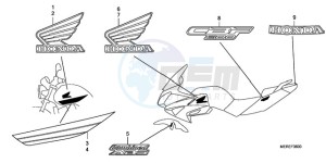 CBF600NA9 Europe Direct - (ED / ABS) drawing MARK/STRIPE