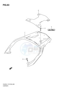 DL650 (E3) V-Strom drawing CARRIER (DL650L1 E3)