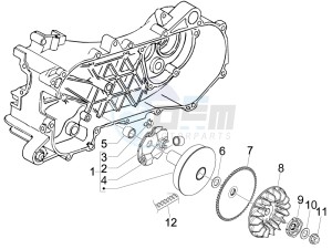 Stalker 50 drawing Driving pulley